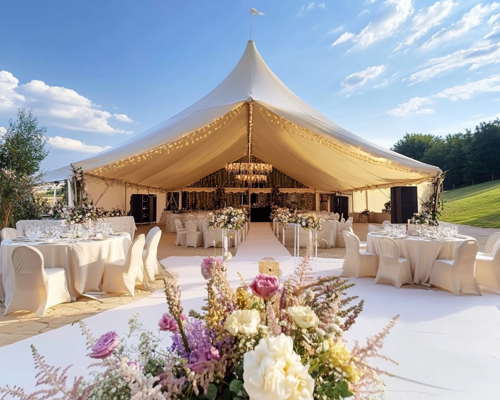 Летний шатер для свадьбы