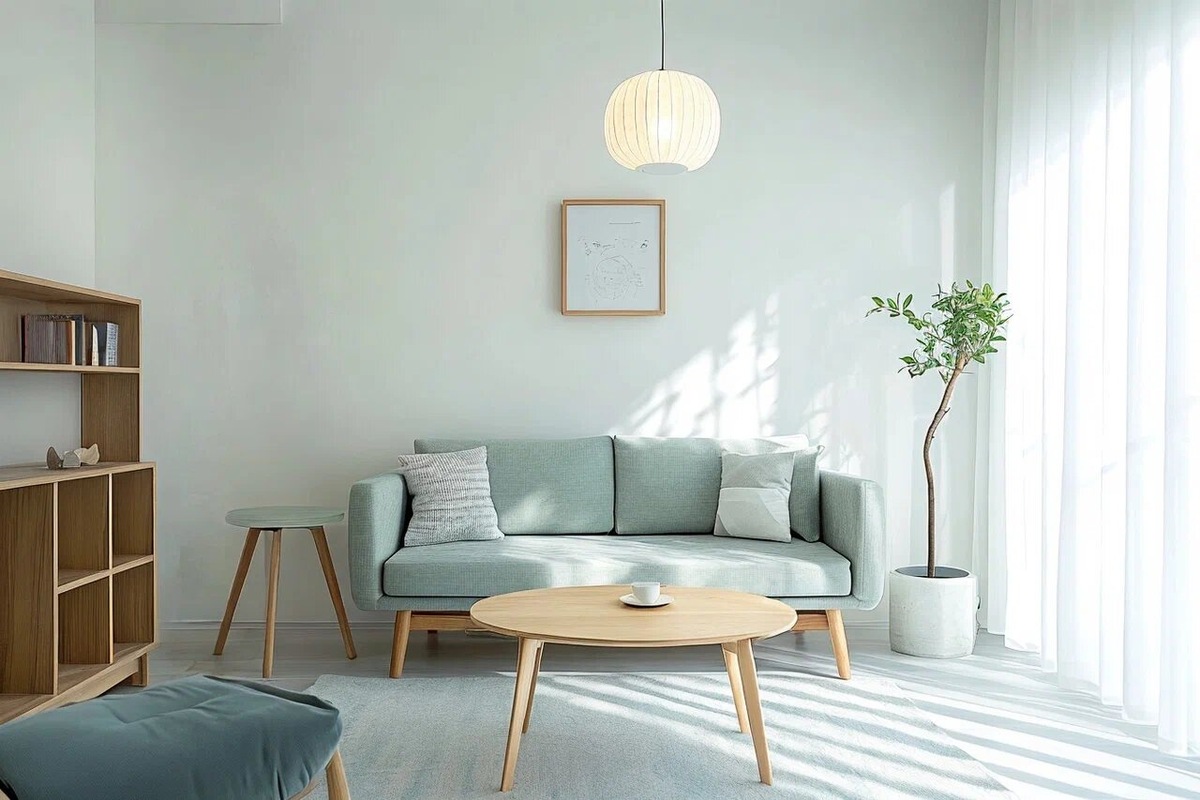 На маленькой площади тоже можно создать уютный и живой интерьер