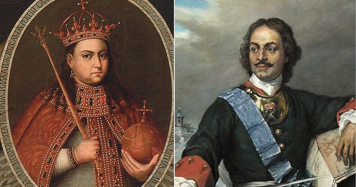 Софья Алексеевна и Петр Великий