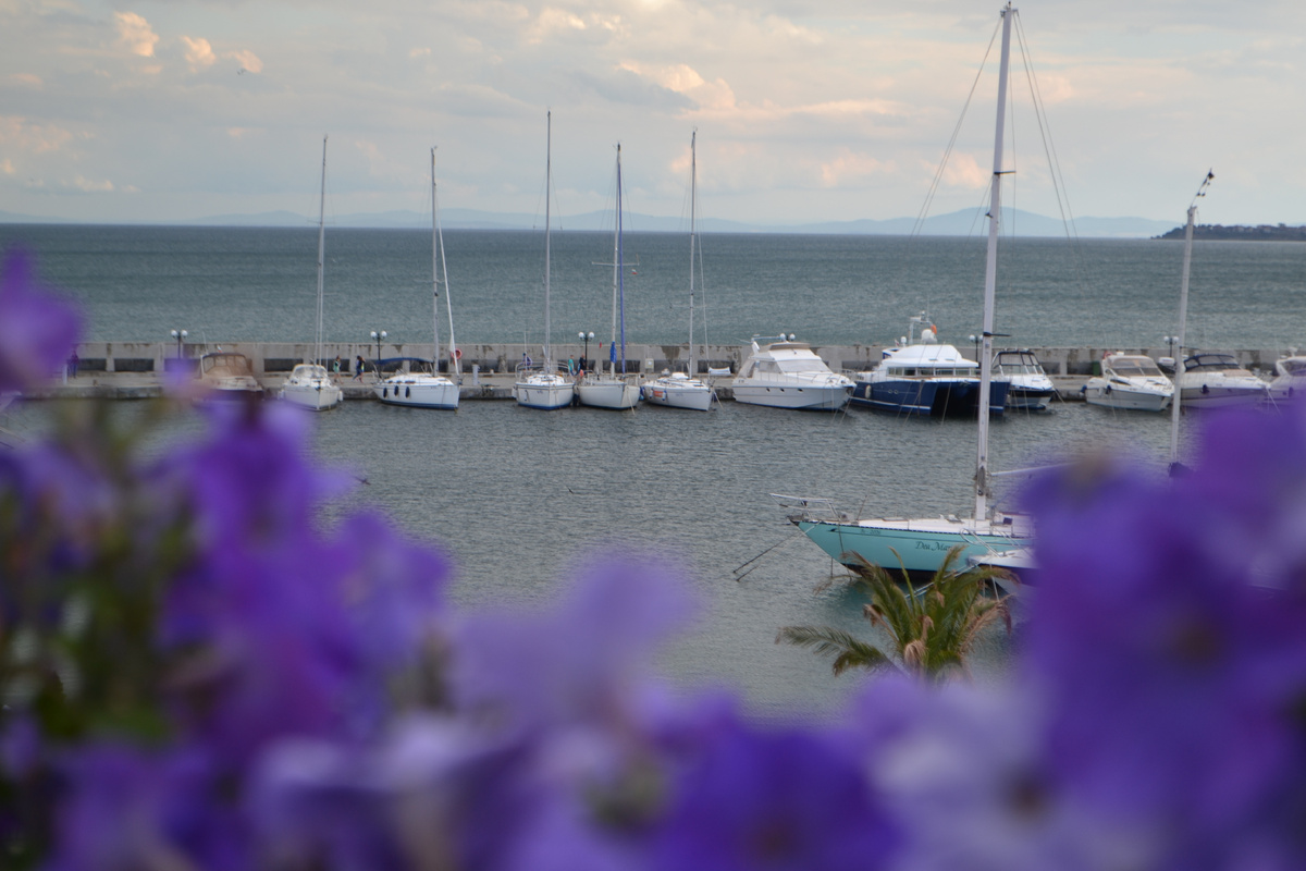 Современная марина для яхт "Диневи"