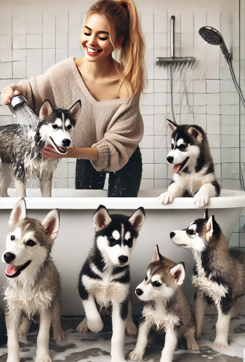 Купание хаски - мой муд. Восхищена тем, что все знания, умения, открытия приходят постепенно в нужный момент. Я интуитивно чувствую и приступаю к действию , это что-то на тонком уровне 🫀