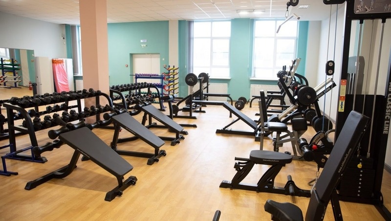    Тренажёрный зал новой школы Фото: администрация Ставрополя