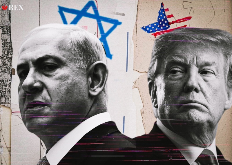    Биньямин Нетаньяху. Дональд Трамп. Иллюстрация: REX