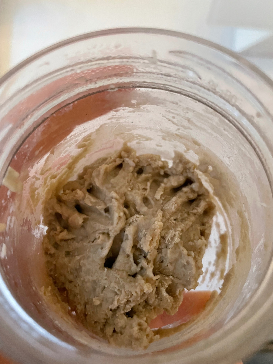 Вот так выглядят закваска после смешивания