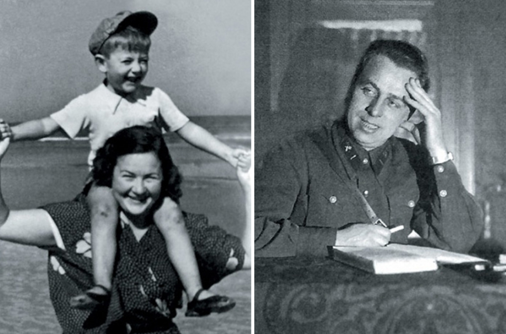 С родителями