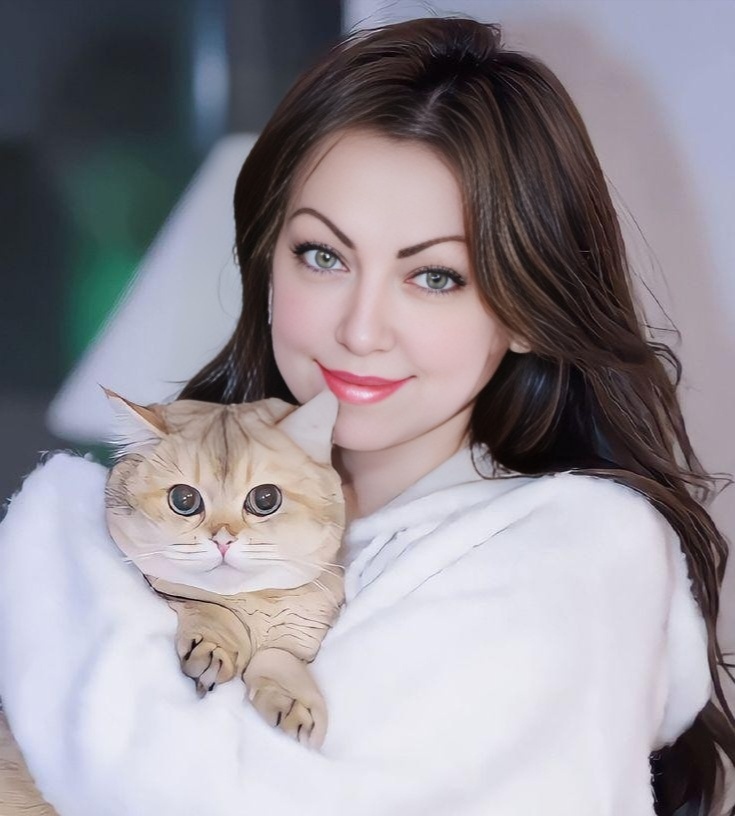 Котик вернулся.