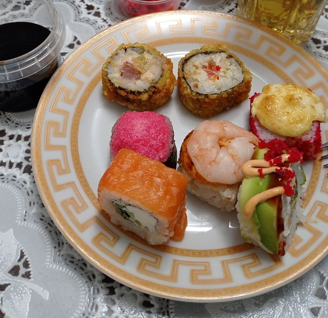 Иногда балую себя и такой едой