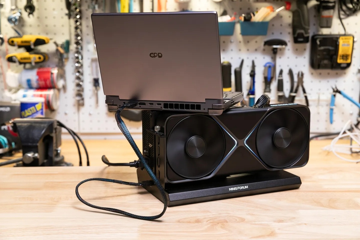    GPD Win Max 2 и NVIDIA GeForce RTX 5090
