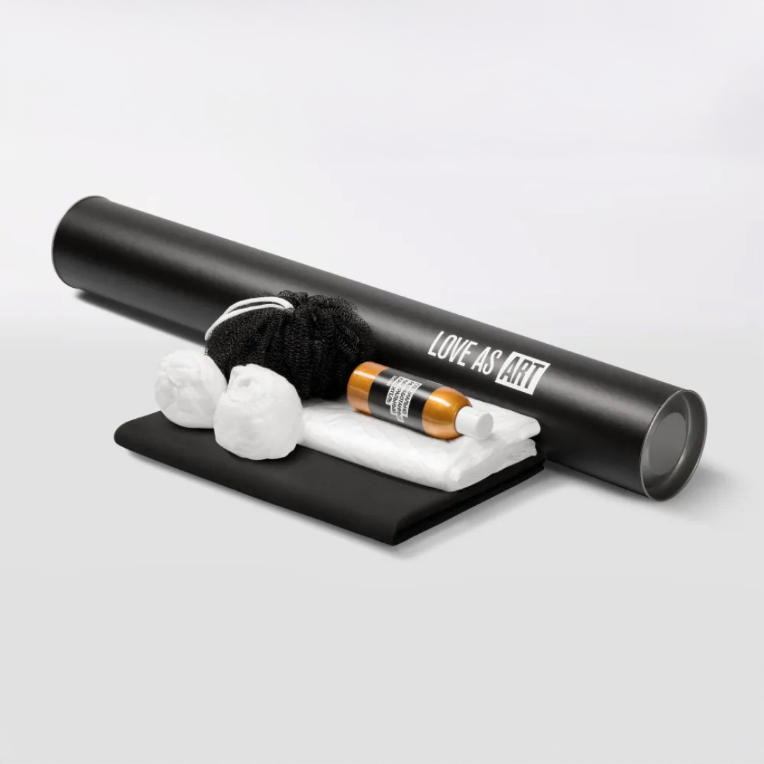 Набор для совместной живописи Love as Art Black Edition Gold