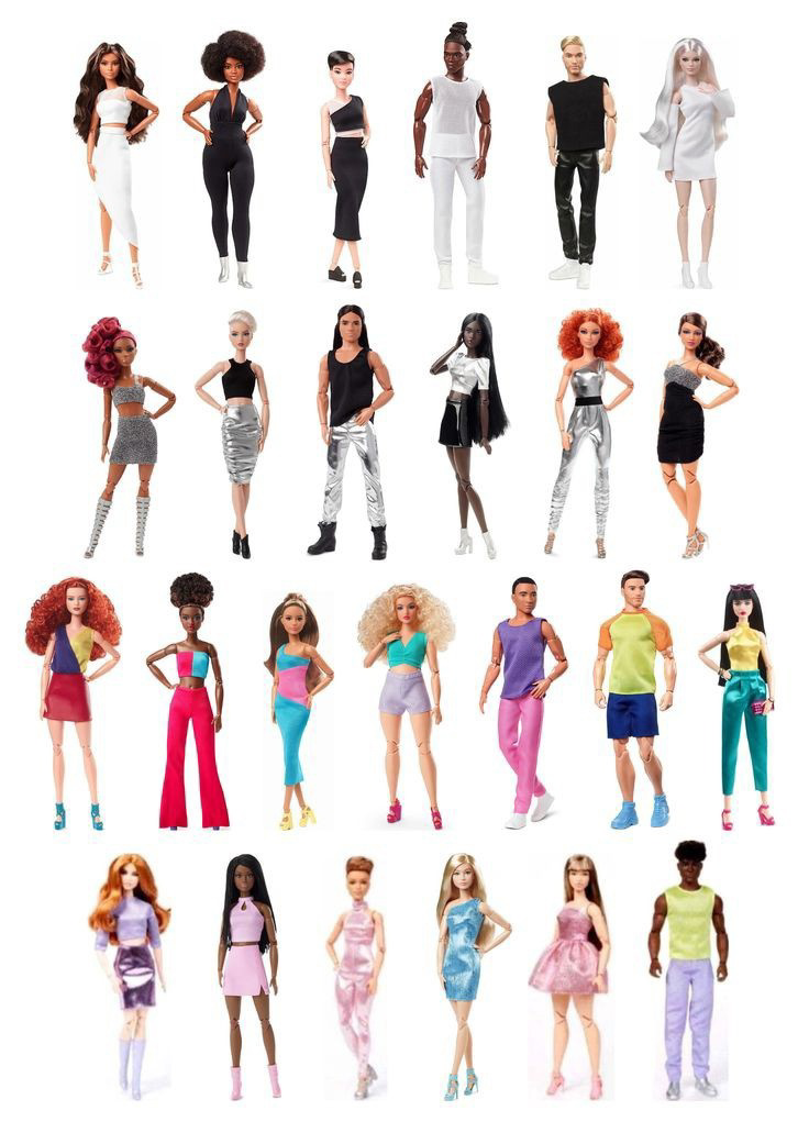 Barbie Looks Collection Dolls Full List, Mattel