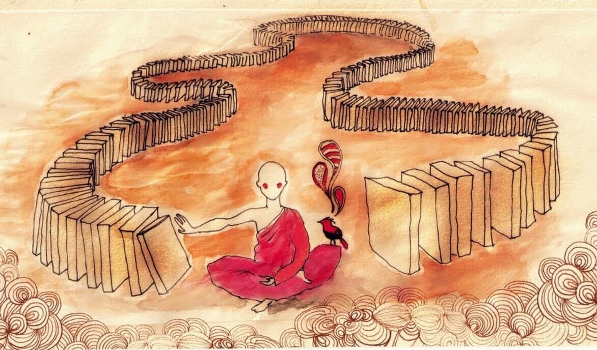 Карма - цепочка причинно-следственных связей, когда поступок приводит к последствию.