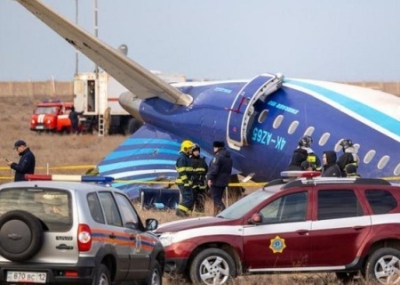    Росавиация обвинила Минтранс Казахстана в замалчивании причин катастрофы самолёта Azerbaijan Airlines