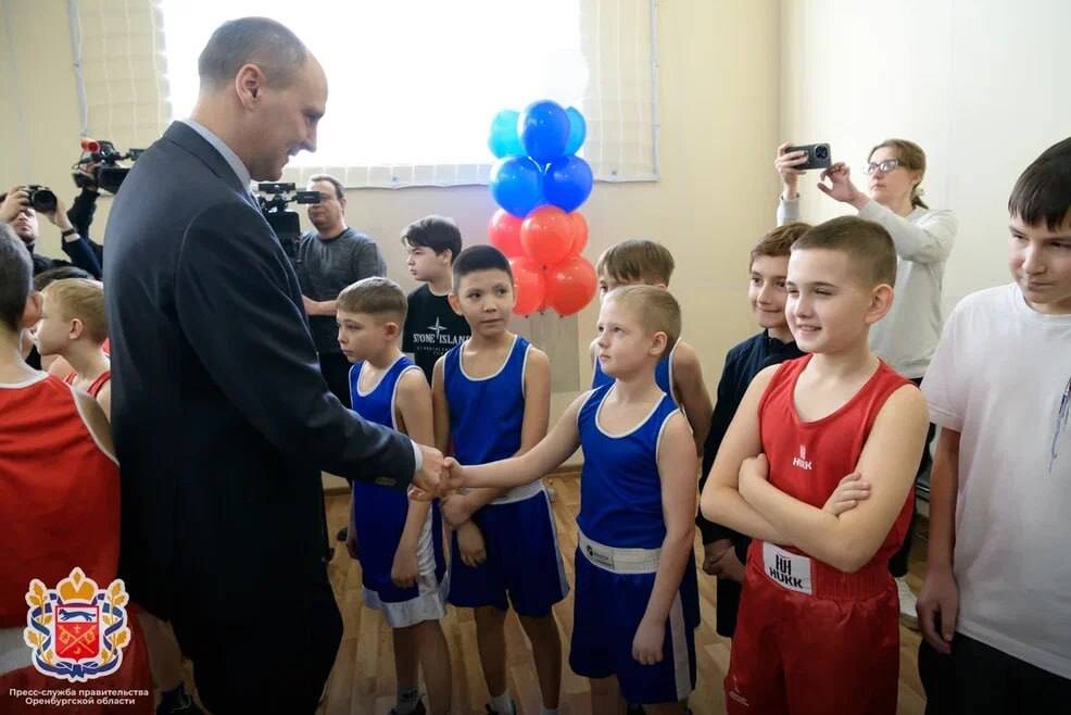  📷    В Новотроицке открыли отделение бокса спортивной школы «Спартак» после капремонта Кристина Просвиркина