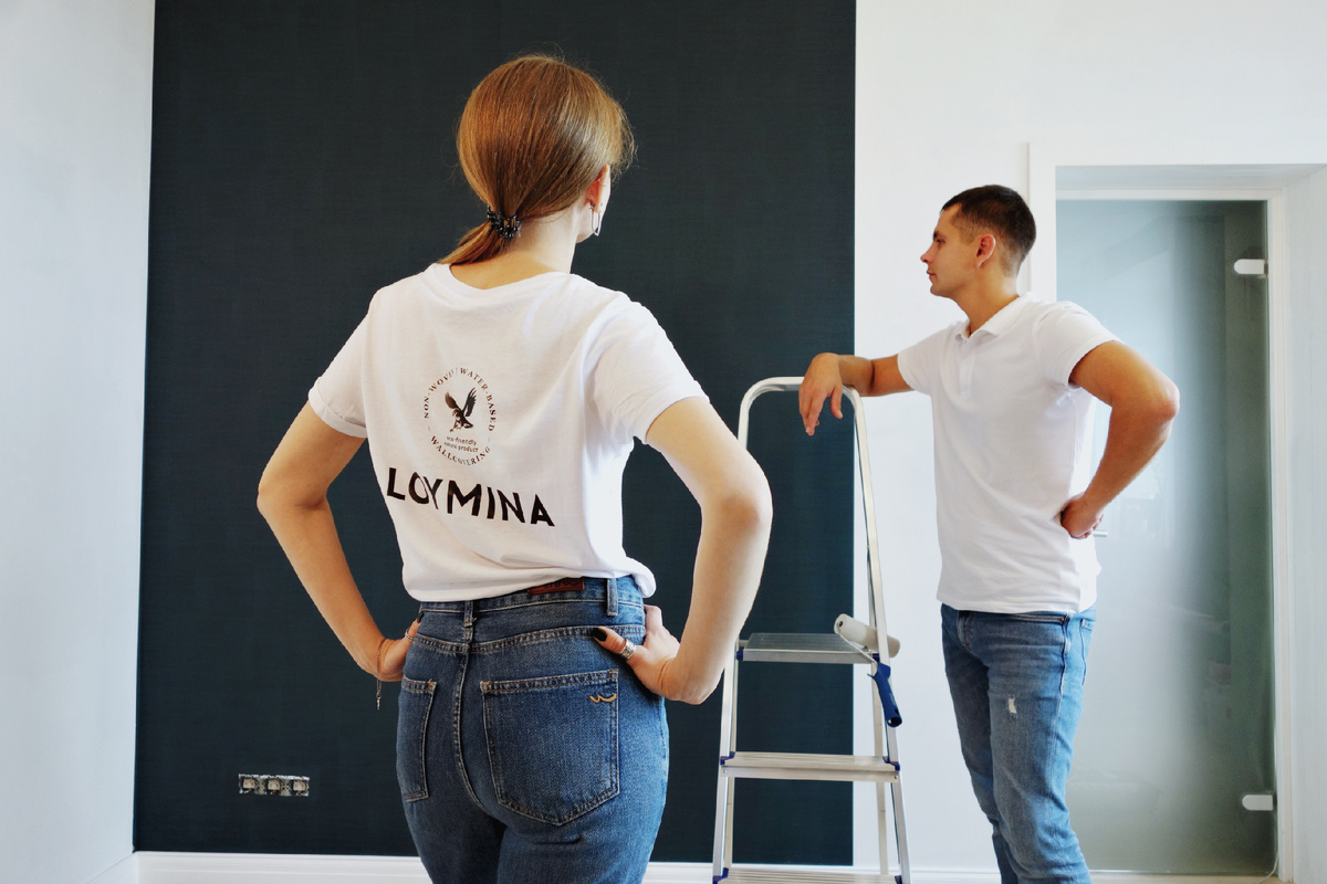 Самостоятельная поклейка флизелиновых обоев