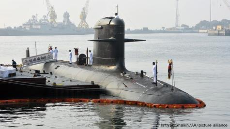 Подлодка класса Scorpene на вооружении ВМС Индии, Мумбаи, 2021 год. Фото: Imtiyaz Shaikh/AA/picture alliance.