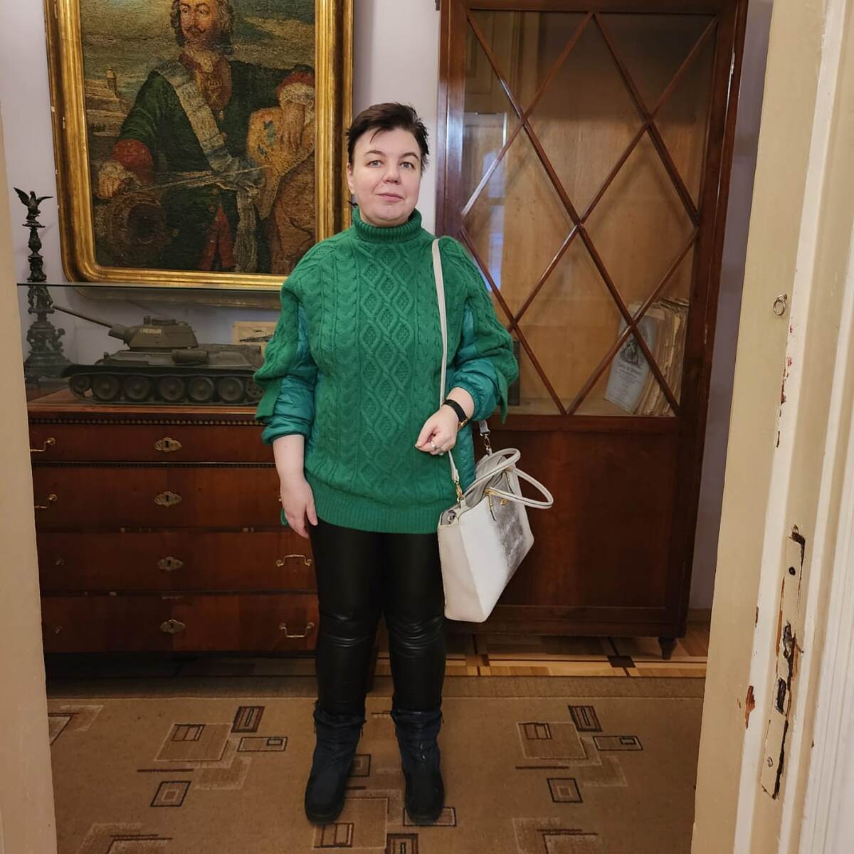 Фото уже с Московской встречи с Пистимеей. Мы ходили по музеям)).