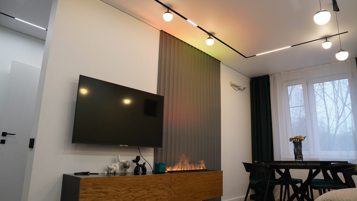 Вот так выглядит качественно сделанный потолок