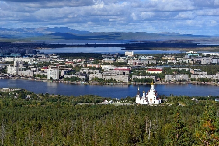 Кольский полуостров Мончегорск