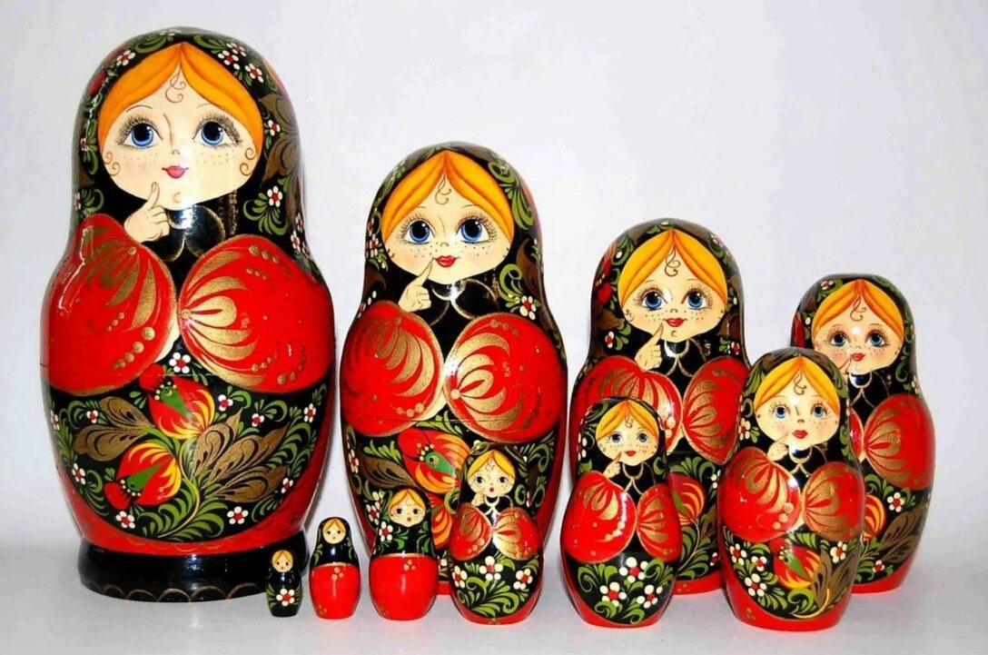 Русская матрёшка. 