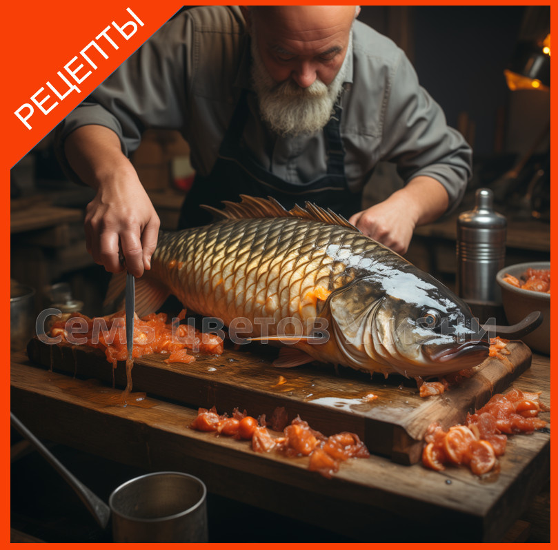 Потрясающе вкусный сазан