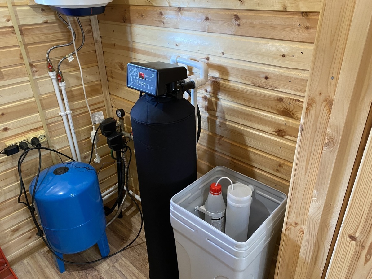 Умягчитель воды Фильтрат с фильтрующим материалом Фильтромикс С25