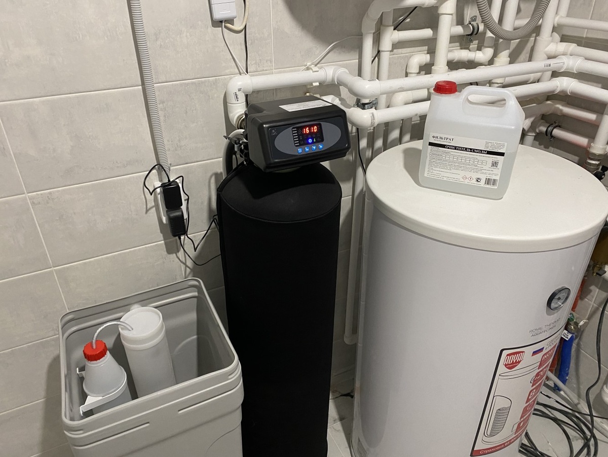 Умягчитель воды Фильтрат с фильтрующим материалом Фильтромикс В30