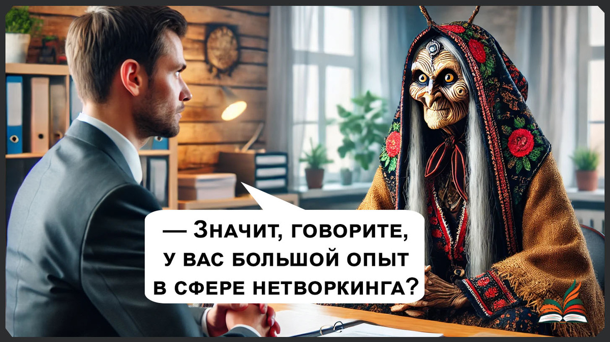 Баба-яга в соцсетях - Рассказ