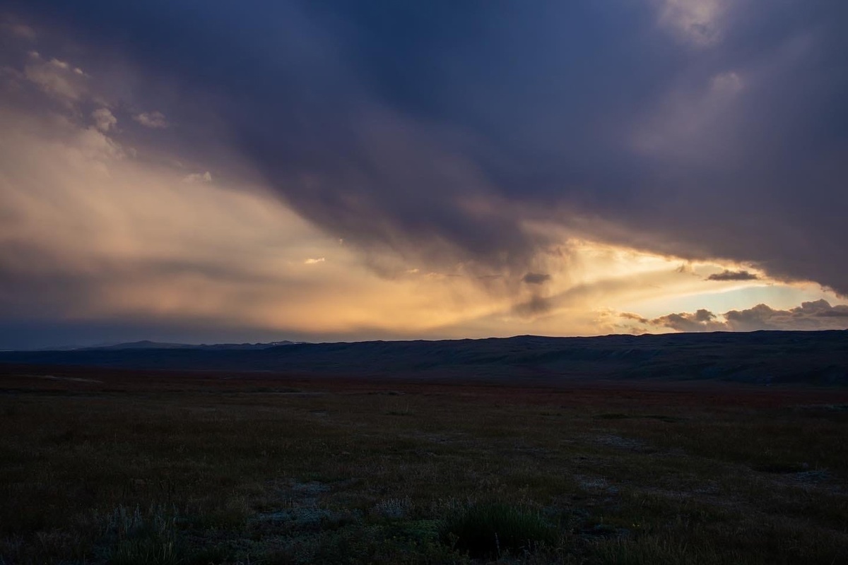 Ушедшая гроза. Укок.