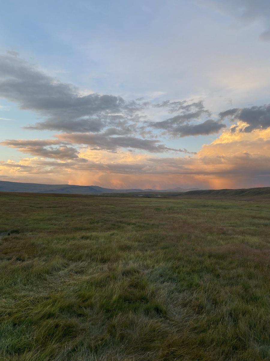 Закат на Укоке.