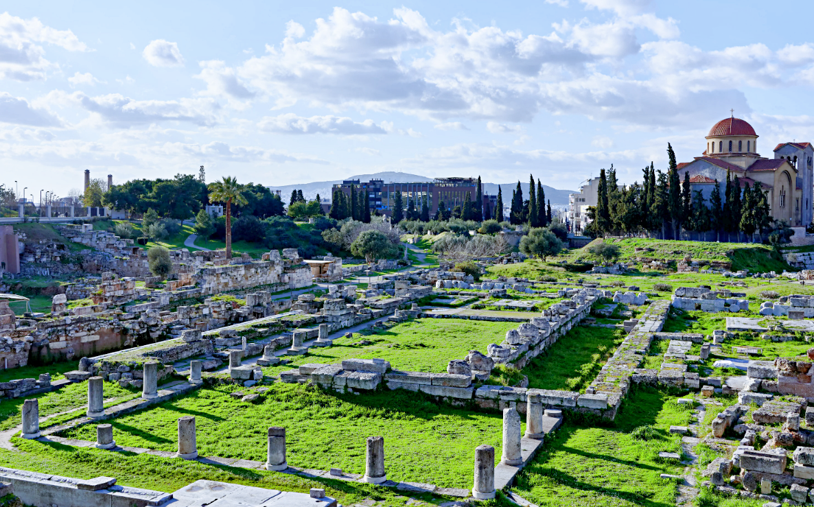Древнегреческий некрополь Керамейкос. Снимок: aumelas.com