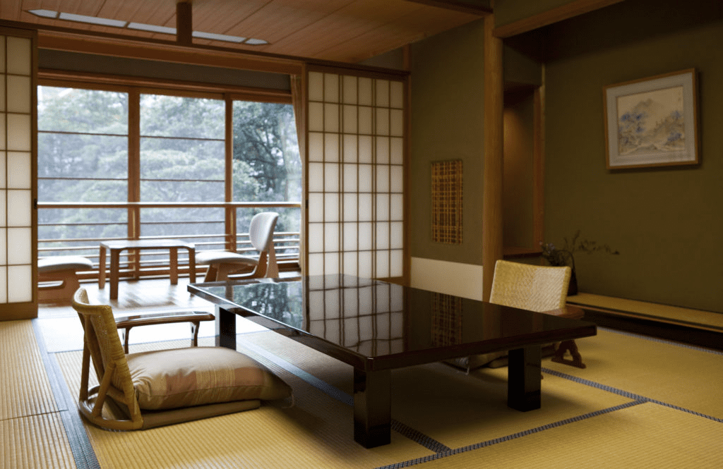 Комната рёкана. Photo by Nishimuraya Kinosaki Onsen