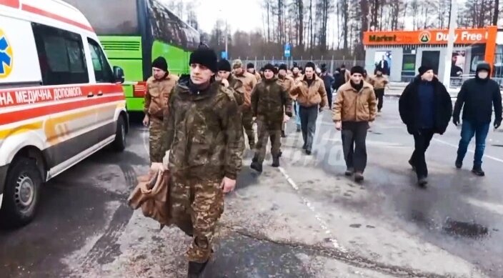    Россия вернула 150 военнослужащих из украинского плена