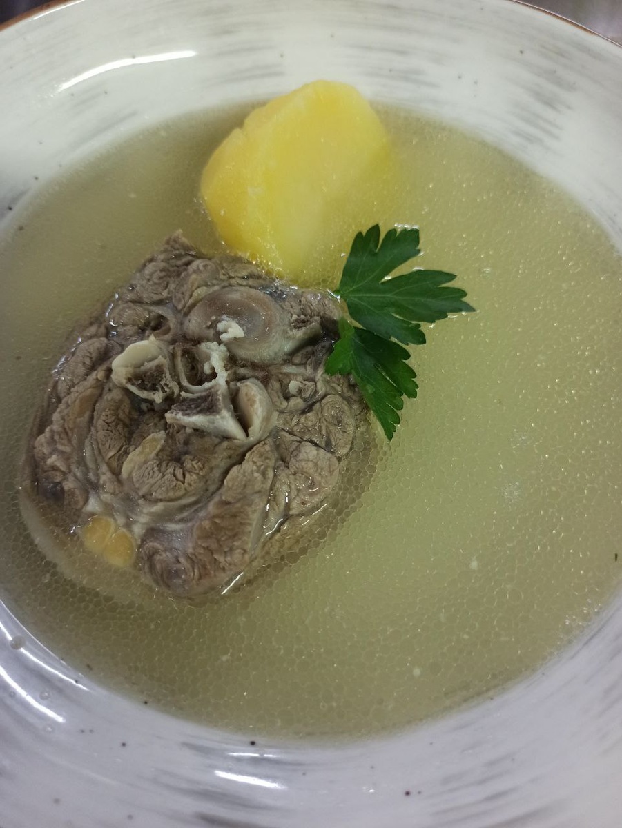 Настоящая карачаевская шопа из мяса барашка