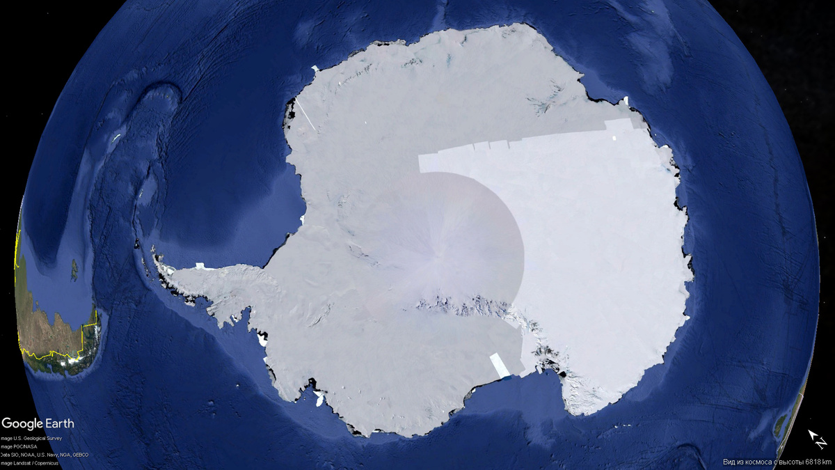 Иллюстрация автора. В основе изображения — карты Google Earth Pro.
