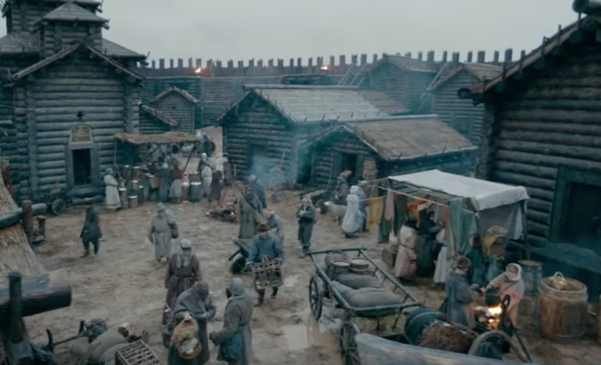 Был выстроен самый настоящий город