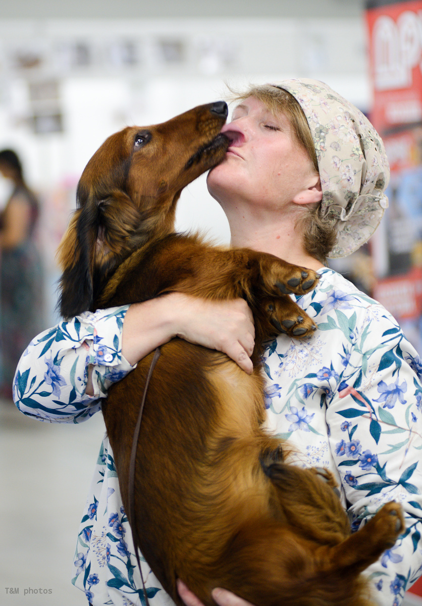 автор статьи с любимой собакой