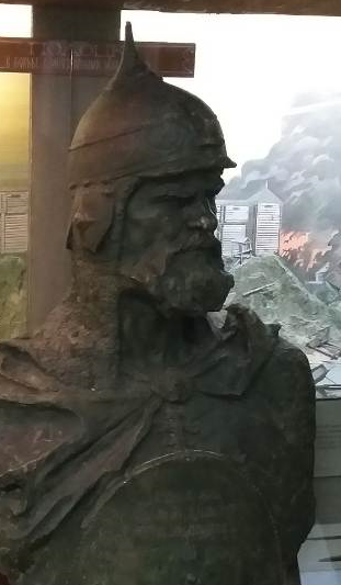 Князь Владимир. Экспонат Краеведческого музея в Полоцке. Фото автора