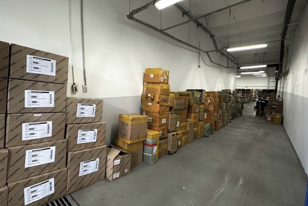 Склад фулфимент-центра Fastfull