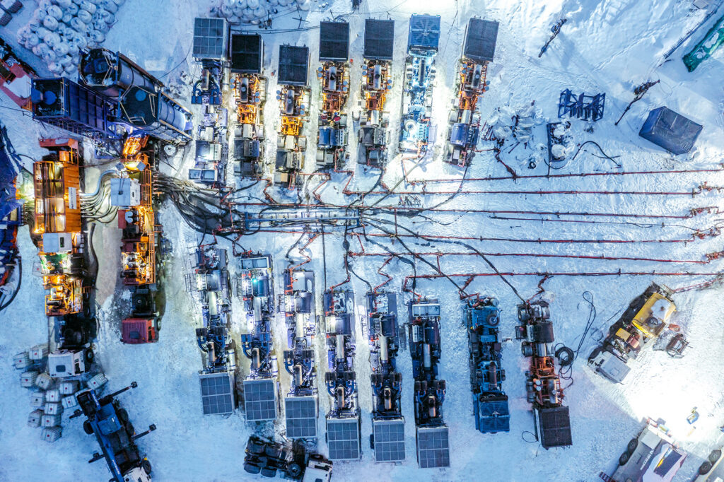    Флот ГРП на Пальяновском месторождении в ХМАО