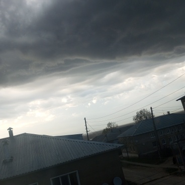 Грозовые тучи. Фото автора.