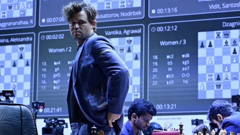     16-й чемпион мира по шахматам Магнус Карлсен Gettyimages.ru Hindustan Times / Contributor