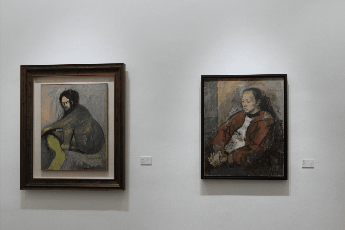 Ранние работы китайского художника, выполненные в стиле советского соцреализма. предоставлено пресс-службой ММОМА