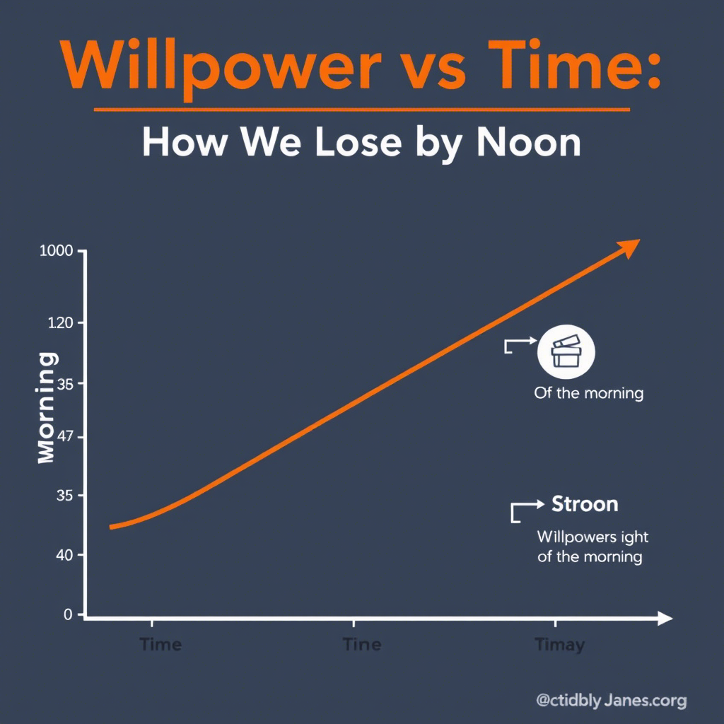 Сила воли против времени: как мы проигрываем к полудню