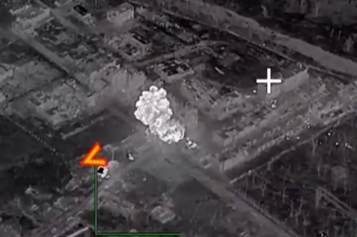    Удар по ВСУ в Харькове.