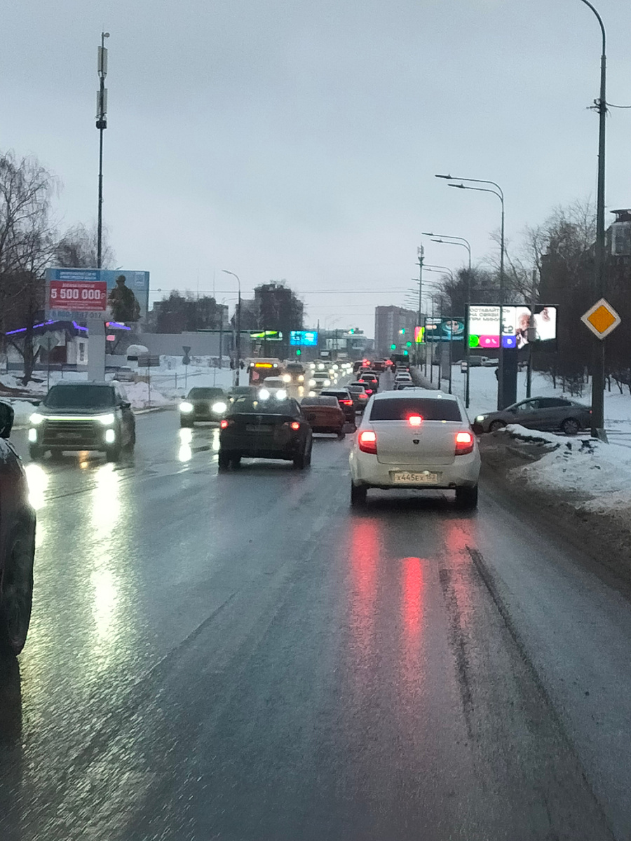 На въезде в Нижний Новгород. 05.02.25