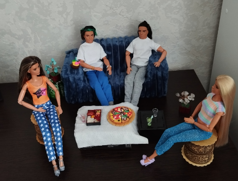 Очень вкусная пицца!