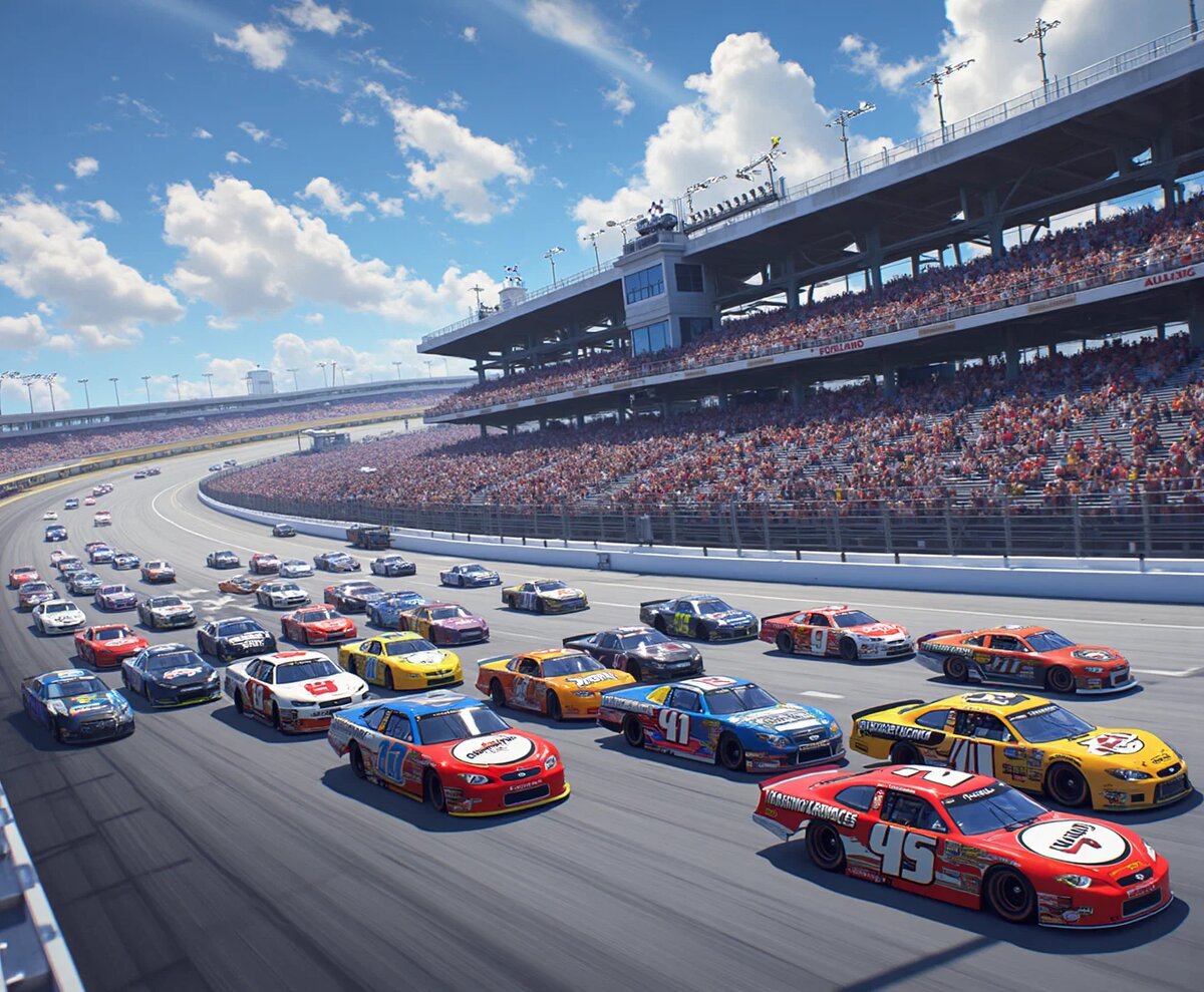 Как Артём Градопольцев видит уникальность NASCAR. Стратегия, контактная борьба и невероятная скорость