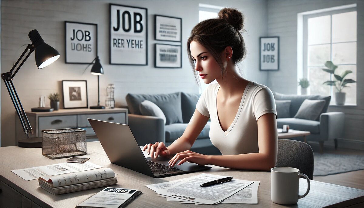 Работу в большом городе девушка нашла самостоятельно