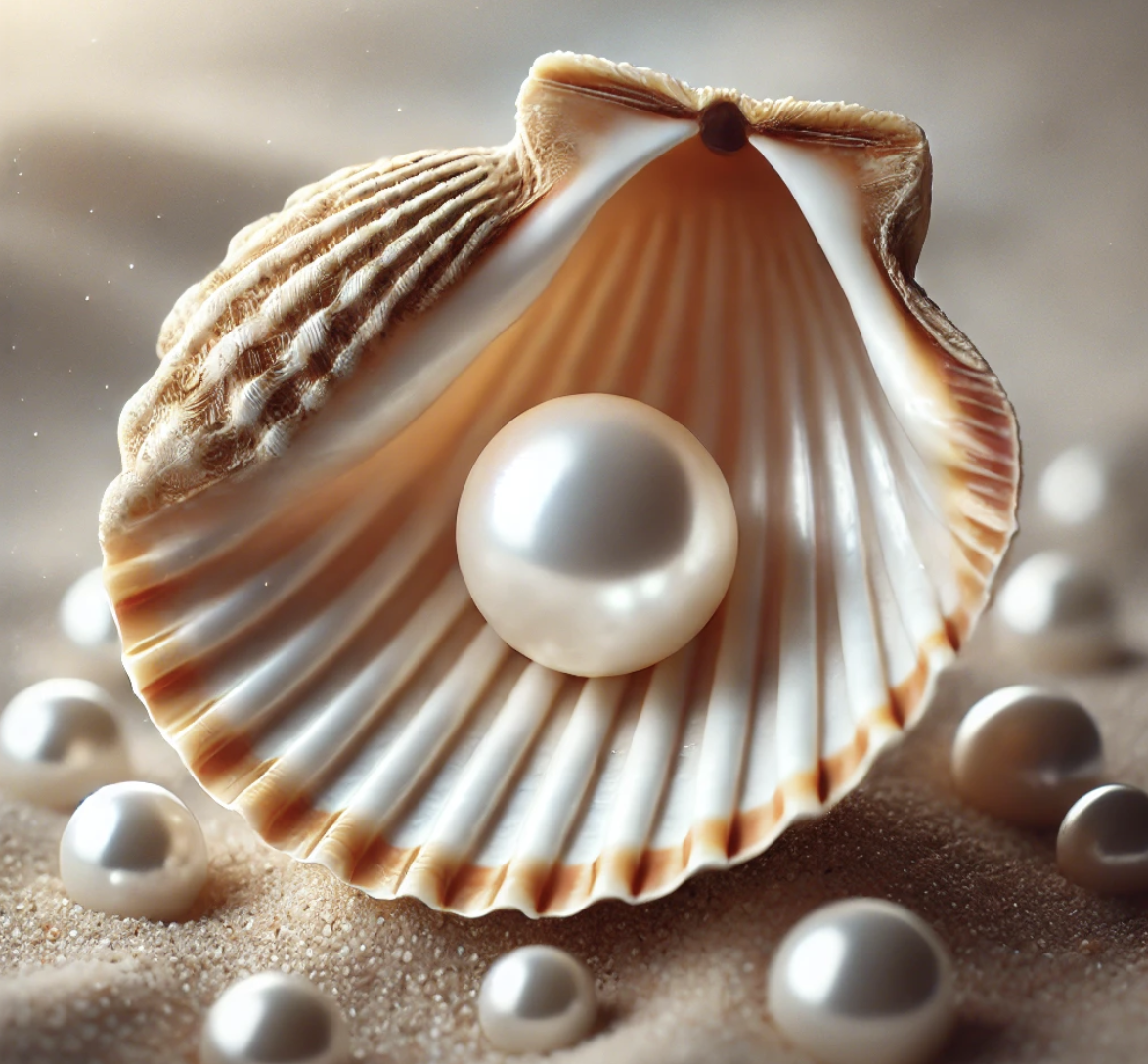 Крупная жемчужина