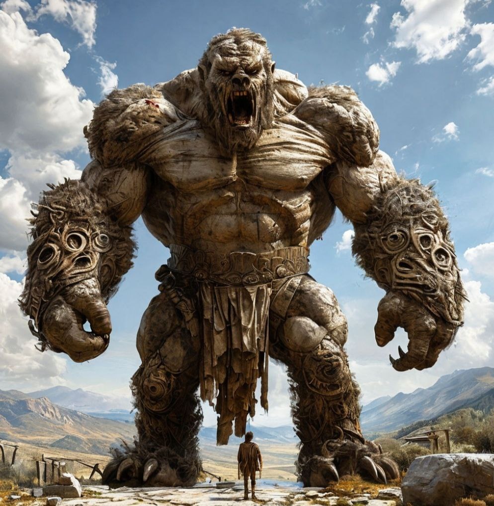 Один из новых сыновей Геи, рожденный от Тартара